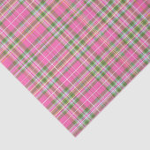 Classic Pink & Green Tartan Plaid 薄葉紙 (詳細)