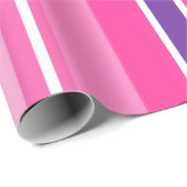 Classic Pink  Rustic Buffalo Plaid Wrapping Paper ラッピングペーパー (ロールコーナー)