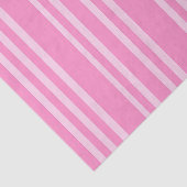 Classic Pink White Stripe Pattern 薄葉紙 (詳細)