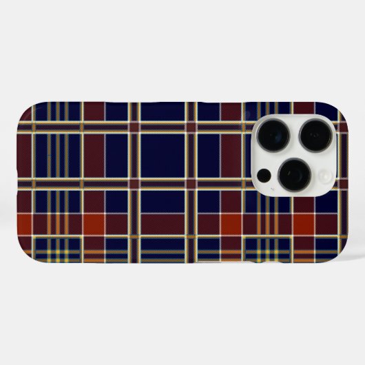 Classic Plaid Case-Mate iPhoneケース (裏面 (横))