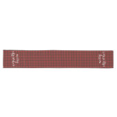 Classic Plaid Merry Christmas Festive Table Runner ロングテーブルランナー (横)