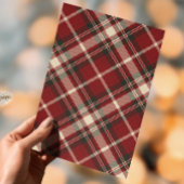 Classic Plaid Ralph Lauren Traditional Christmas 招待状