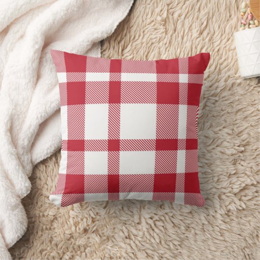 Classic Plaid Tartan Seamless Pattern. apparel, ar クッション (ブランケット)