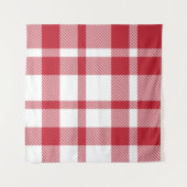 Classic Plaid Tartan Seamless Pattern. apparel, ar タペストリー (正面)
