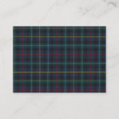 Classic Plaid Teddy Bear Books for Baby Cards エンクロージャーカード (裏面)