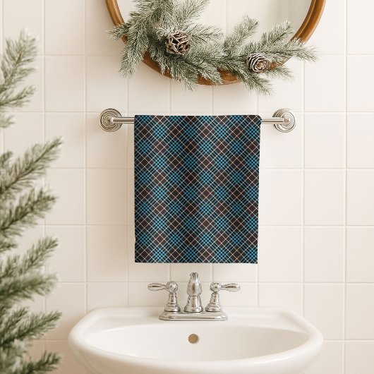 Classic Plaid Towel – Blue Yellow Bath for Men バスタオルセット