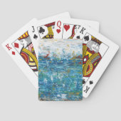 Classic Playing Cards featuring mixed media art トランプ (裏面)