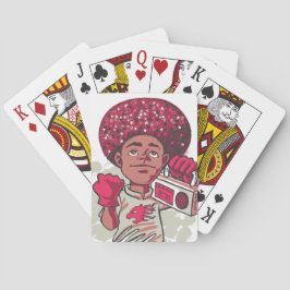 Classic Playing Cards – YOUTH Power Afro & Boombox トランプ