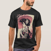 Classic Portrait Geisha Tシャツ (正面)