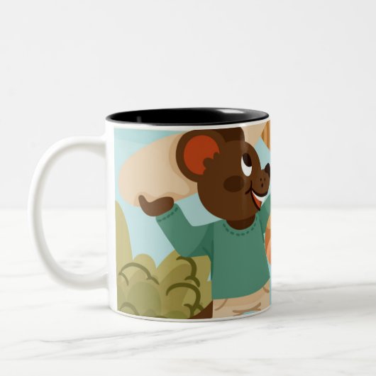 Classic Premium Feel Coffee Mug ツートーンマグカップ (左)