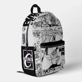 Classic PUDGY PIG Backpack プリントバックパック