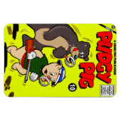 Classic PUDGY PIG Comic Magnet マグネット (横)