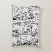 Classic PUDGY PIG (P.S.A.) Pillow アクセントクッション (裏面(縦))
