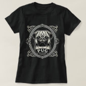 Classic Pug Portrait Women's Tee Tシャツ (デザイン正面)