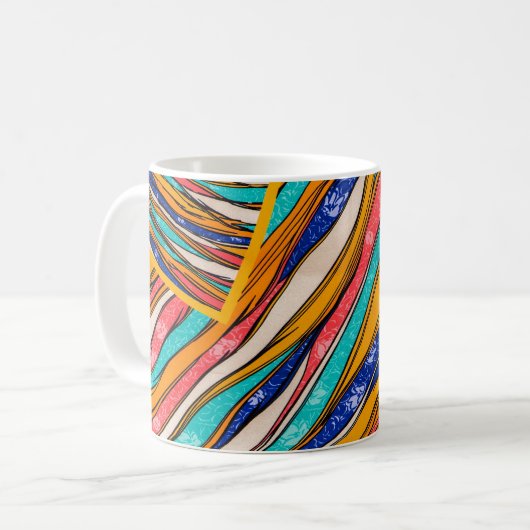  Classic Rainbow Mug コーヒーマグカップ (正面左)
