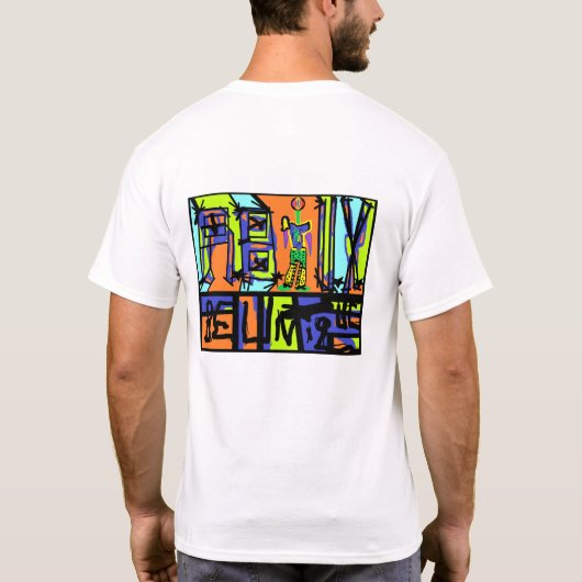 CLASSIC RBUX UNIQUEX "BE UNIQUE" TEE Tシャツ (裏面)