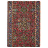 Classic Red and Blue,Persian Rug Carpet Pattern クリップボード (裏面)