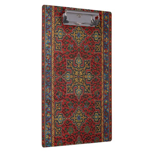Classic Red and Blue,Persian Rug Carpet Pattern クリップボード (右)