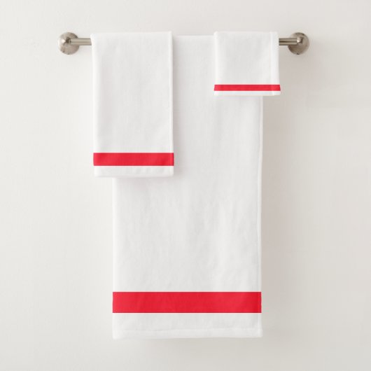 Classic Red Band バスタオルセット (インサイチュ)