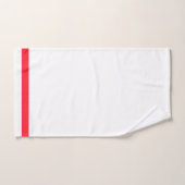 Classic Red Band バスタオルセット (ハンドタオル)