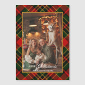 Classic Red, Green, Gold Christmas Plaid 1-Photo (正面)