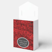 Classic Red Roses Custom Romantic フェイバーボックス (オープン)