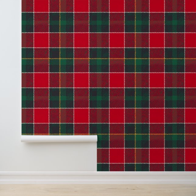 Classic Red Scottish Plaid 壁紙 (アプリケーション)