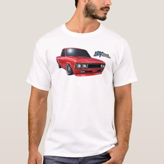 Classic Red Slammed Luv Truck LTG Logo Tシャツ (正面)