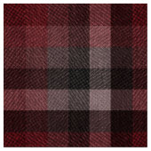 Classic red Tartan Plaid.  ファブリック (クローズアップ)