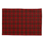Classic Red Tartan Plaid 枕カバー (裏面)