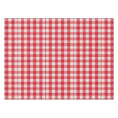 Classic Red & White Gingham Tablecloth テーブルクロス (正面(横))