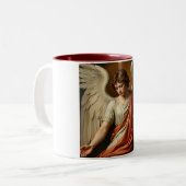 Classic Renaissance Angel Coffee Mug ツートーンマグカップ (正面左)
