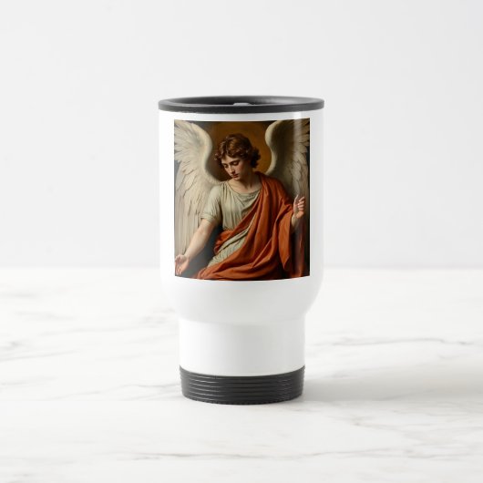 Classic Renaissance Angel Travel Mug トラベルマグ (中央)
