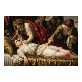 Classic Renaissance Style Oil Painting The Virgin フォトプリント