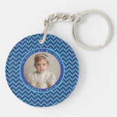 Classic Retirement Gifts For Men Stripe Pattern キーホルダー (裏面)