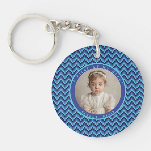 Classic Retirement Gifts For Men Stripe Pattern キーホルダー (正面)