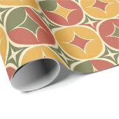 Classic Retro Corporate Holiday ラッピングペーパー (ロールコーナー)