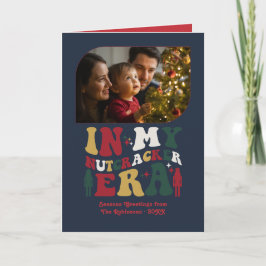 Classic Retro Fun Retro Christmas Photos シーズンカード