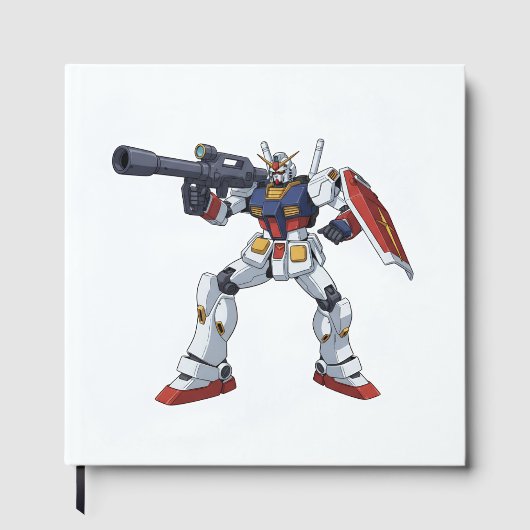 Classic Retro RX-78-2 Gundam Mecha Anime Illustrat ゲストブック (正面)