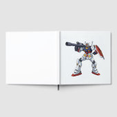 Classic Retro RX-78-2 Gundam Mecha Anime Illustrat ゲストブック (全面)