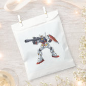 Classic Retro RX-78-2 Gundam Mecha Anime Illustrat フェイバーバッグ (クリップ留めされた状態)