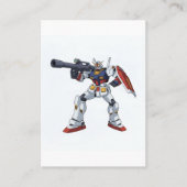 Classic Retro RX-78-2 Gundam Mecha Anime Illustrat 名刺 (正面)