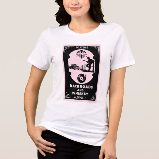 Classic Romantic Country Music トライブレンドＴシャツ (正面)