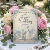 Classic Romantic Proposal Wedding 招待状