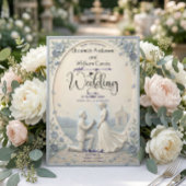 Classic Romantic Proposal Wedding 招待状