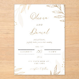 Classic & Romantic "Two souls, one heart, アクリル招待状