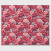Classic Rose Vegas Wrapping Paper ラッピングペーパー (フラット)
