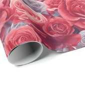 Classic Rose Vegas Wrapping Paper ラッピングペーパー (ロールコーナー)