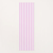 Classic Rose Vertical Stripped Yoga Mat ヨガマット (正面)