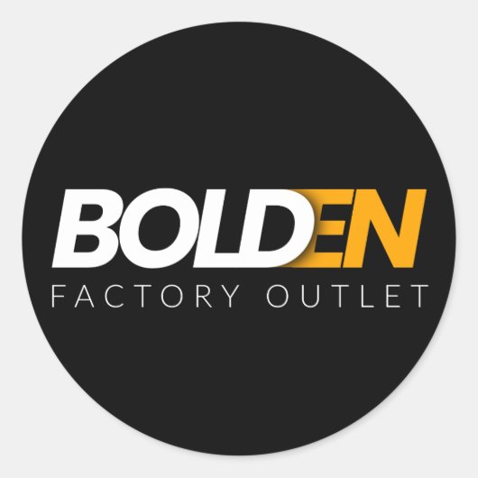 Classic Round Stickers  ラウンドシール (正面)